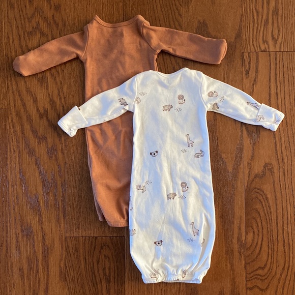 Baby 2-Pack Sleeper Gowns - NWOT - Picture 4 of 4